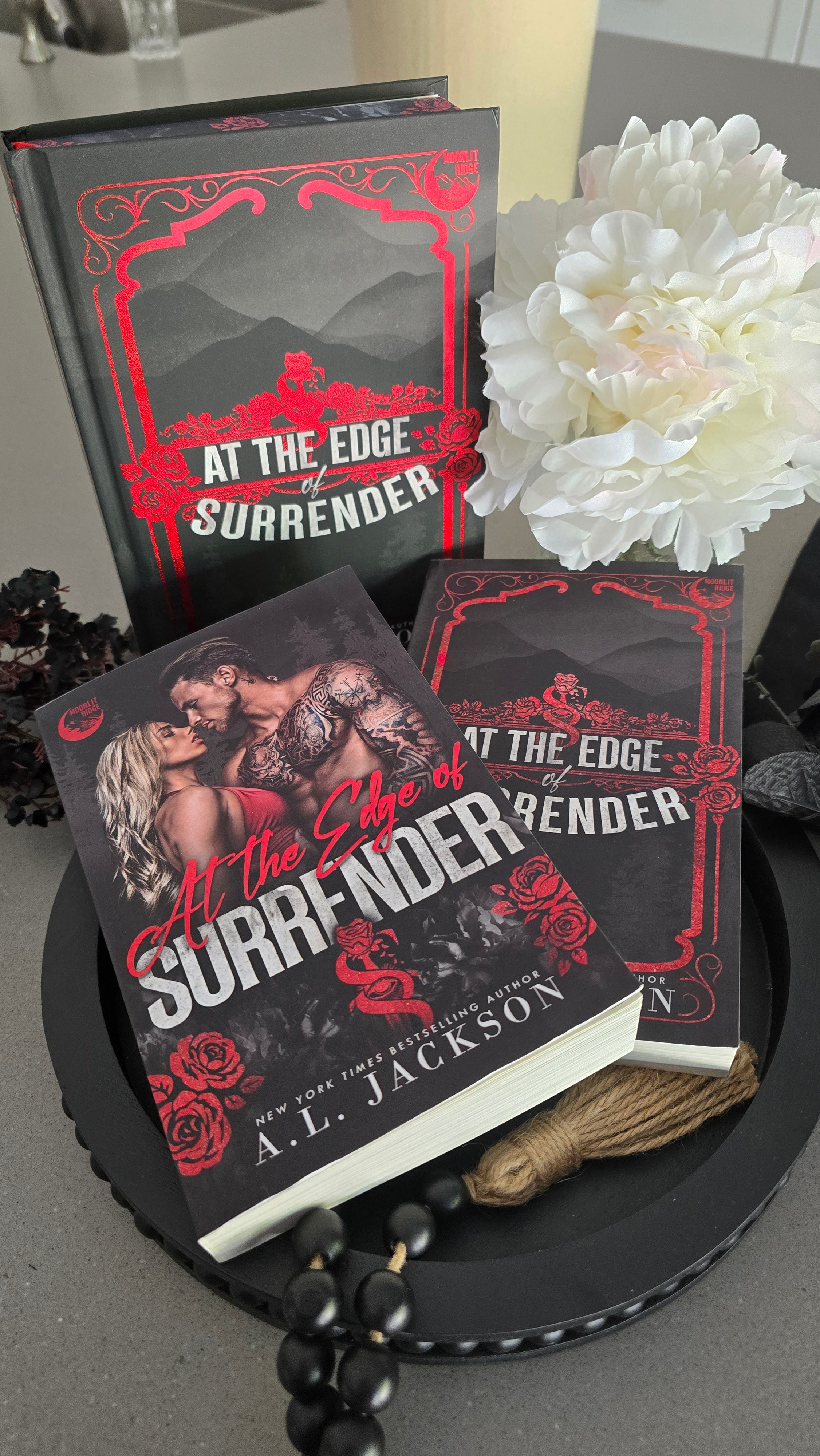 At the Edge of Surrender Paperbacks & Hardbacks