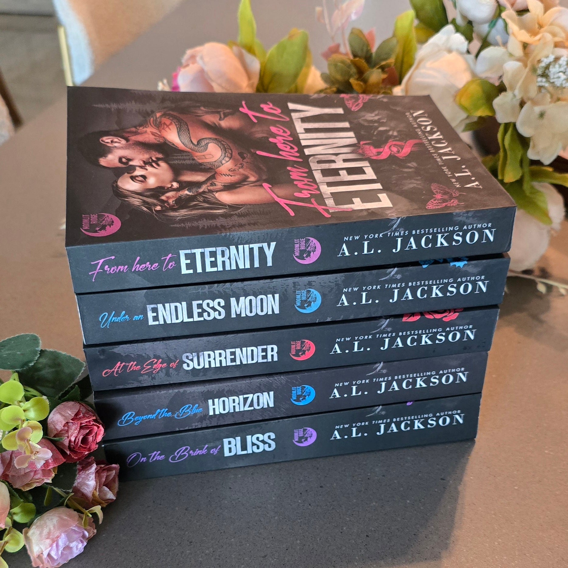 Moonlit Ridge Paperback & Foiled Hardback Bundle