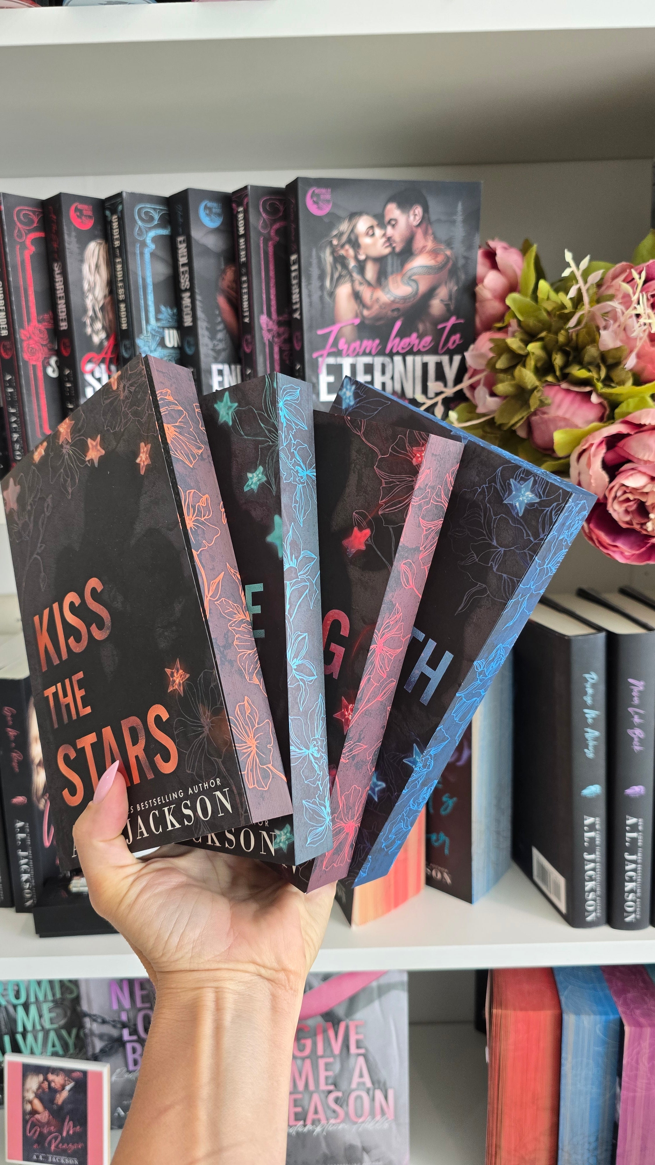Falling Stars Foiled Special Edition Paperback Bundle